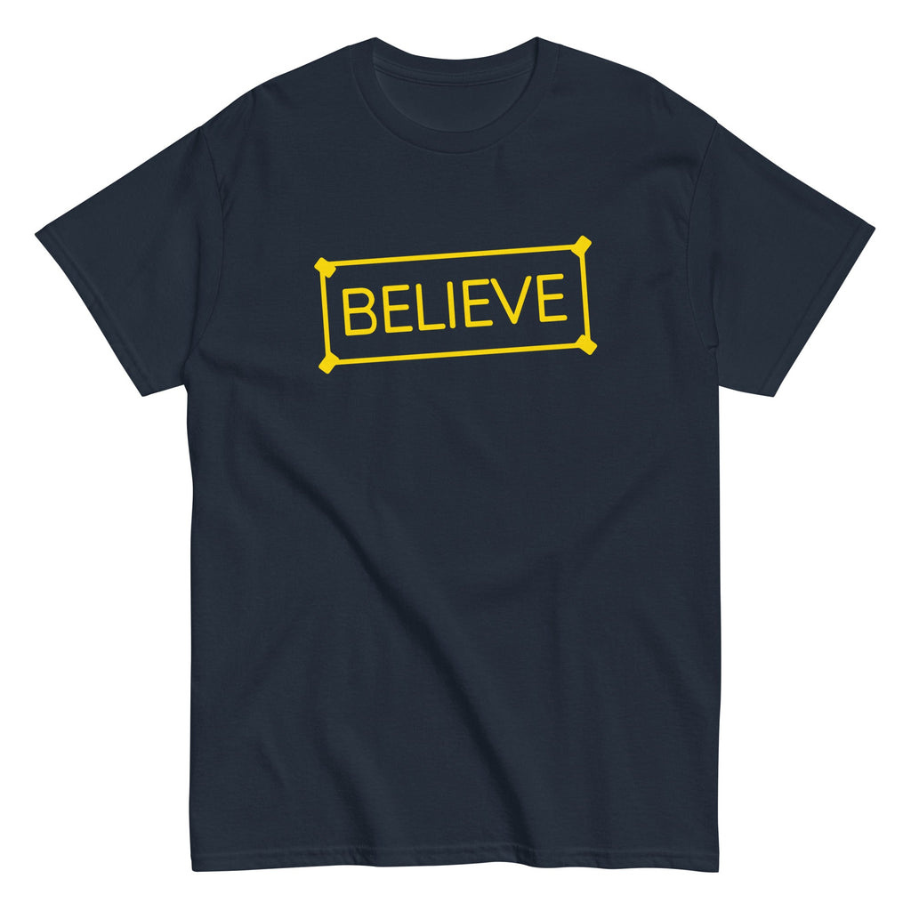 Believe Sign Men's Classic - Adult & Kids T-Shirts, Sweatshirts & Hoodies apparel design preview 1