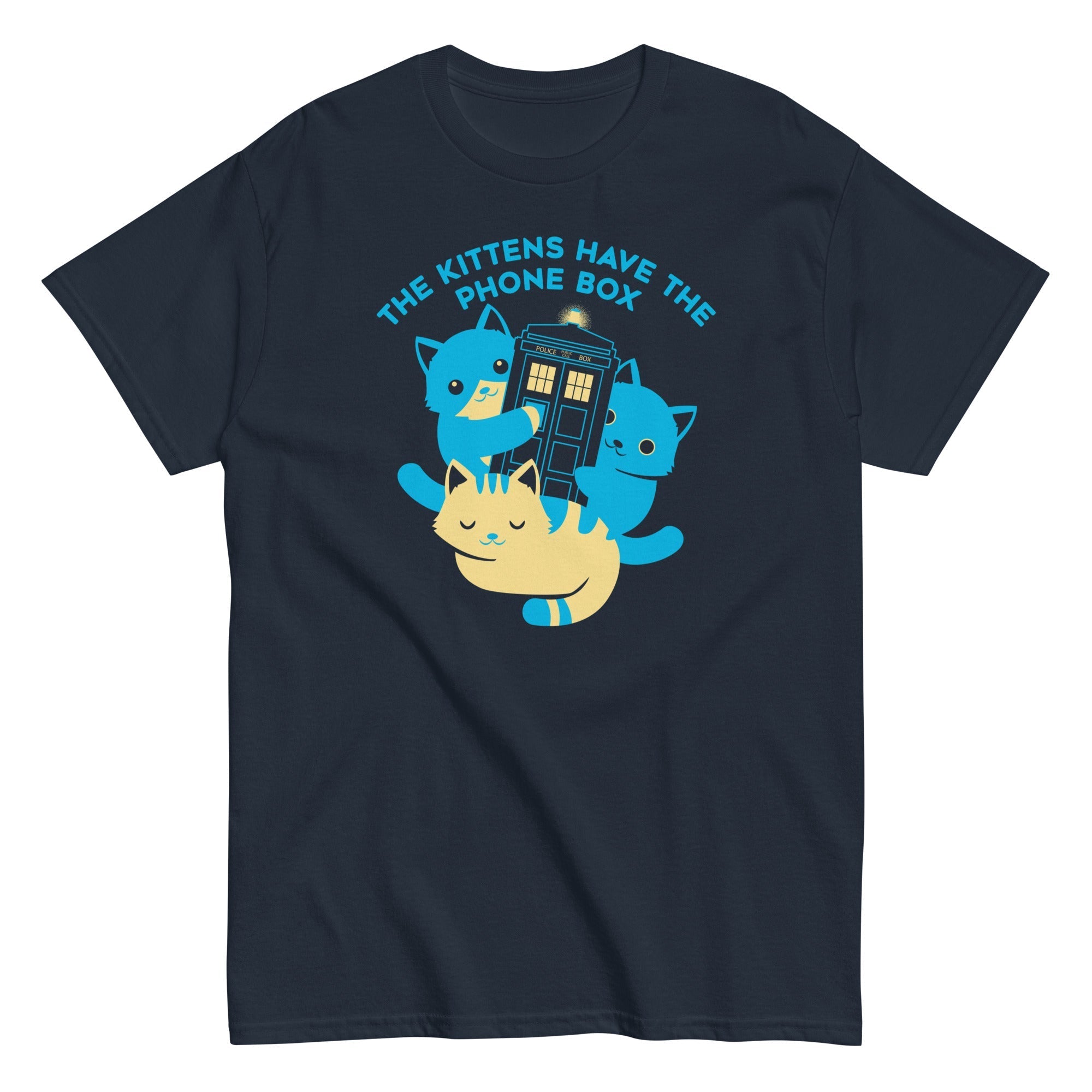 The Kittens Have Phone Box Men's Classic - Adult & Kids T-Shirts, Sweatshirts & Hoodies apparel design preview 1