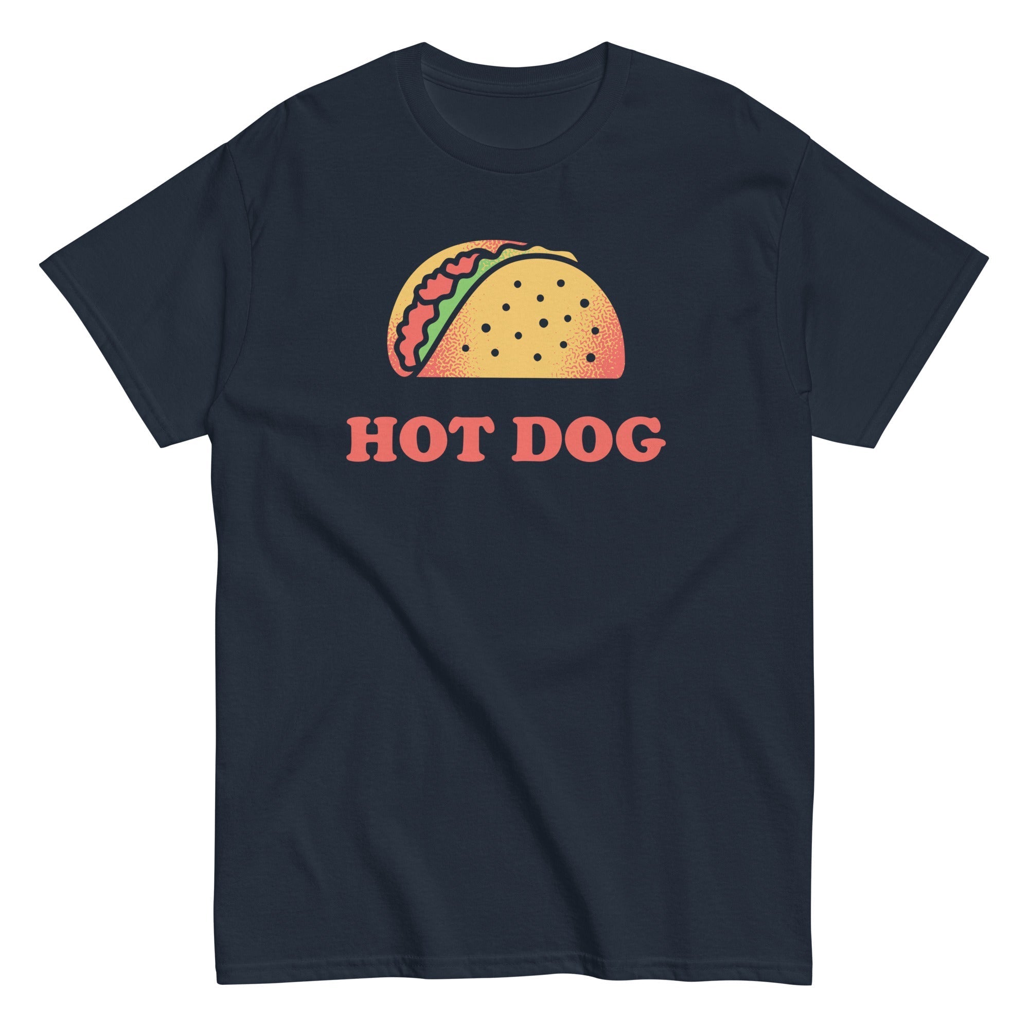 Taco Is A Hotdog Men's Classic - Adult & Kids T-Shirts, Sweatshirts & Hoodies apparel design preview 1