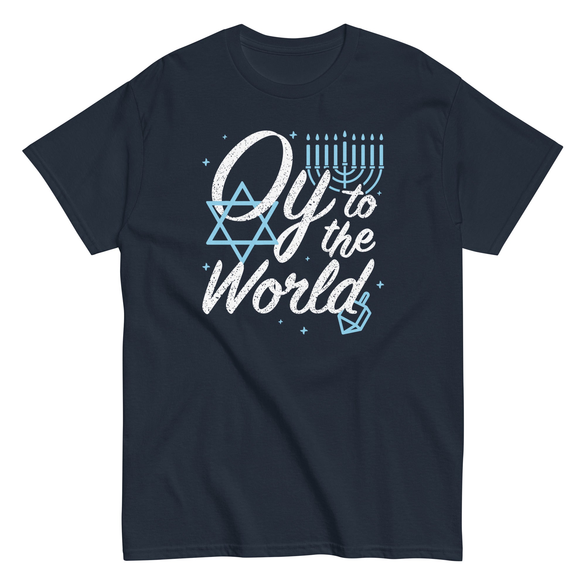 Oy To The World Men's Classic - Adult & Kids T-Shirts, Sweatshirts & Hoodies apparel design preview 1