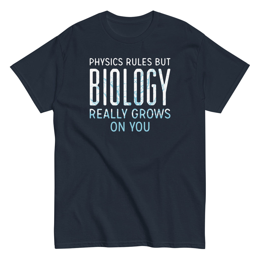 Biology Really Grows On You Men's Classic - Adult & Kids T-Shirts, Sweatshirts & Hoodies apparel design preview 1