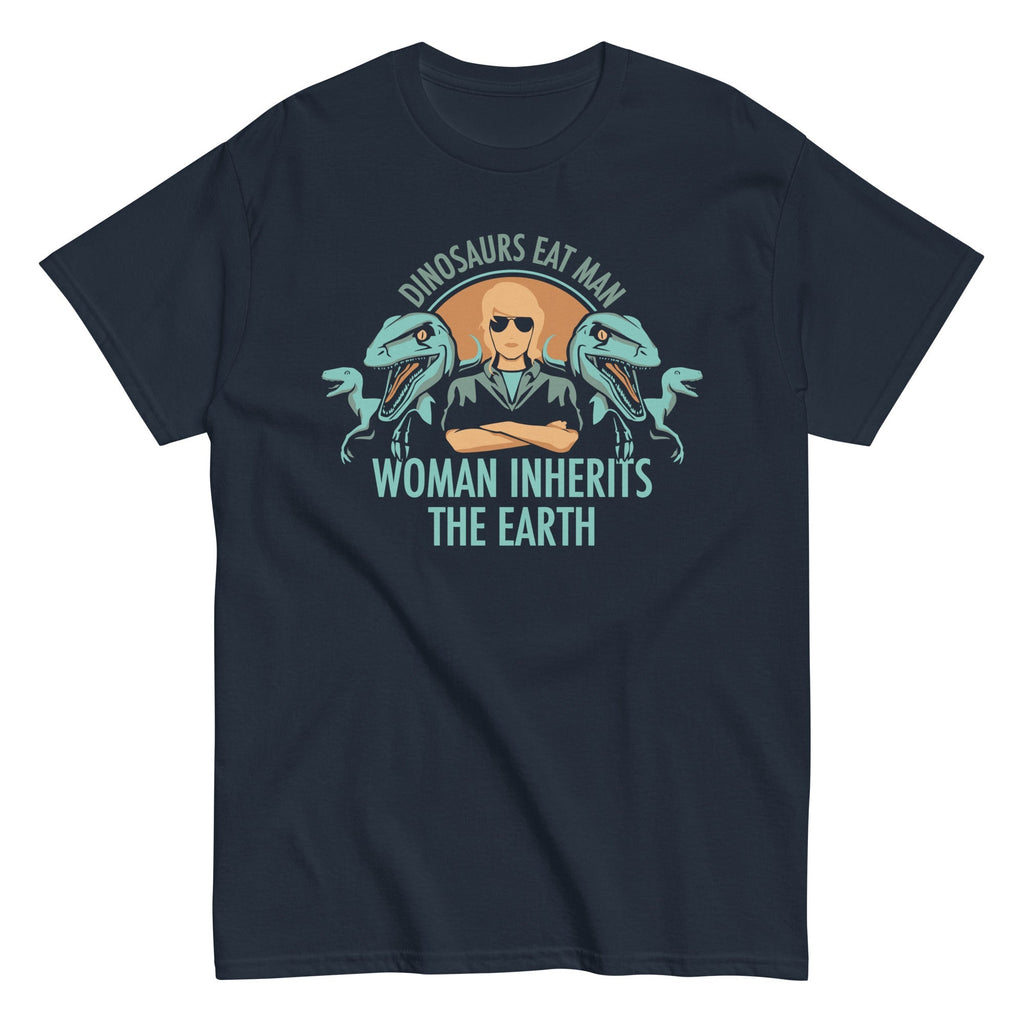 Woman Inherits The Earth Men's Classic - Adult & Kids T-Shirts, Sweatshirts & Hoodies apparel design preview 1