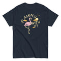 Flamingo With It Men's Classic - Adult & Kids T-Shirts, Sweatshirts & Hoodies apparel design preview 1