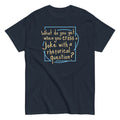 When You Cross A Joke With Rhetorical Question? Men's - Adult & Kids T-Shirts, Sweatshirts & Hoodies apparel design preview 1