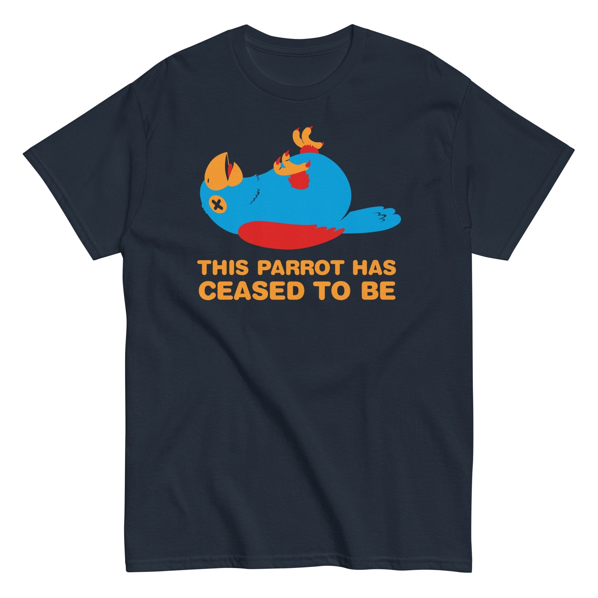 This Parrot Has Ceased To Be Men's Classic - Adult & Kids T-Shirts, Sweatshirts & Hoodies apparel design preview 1