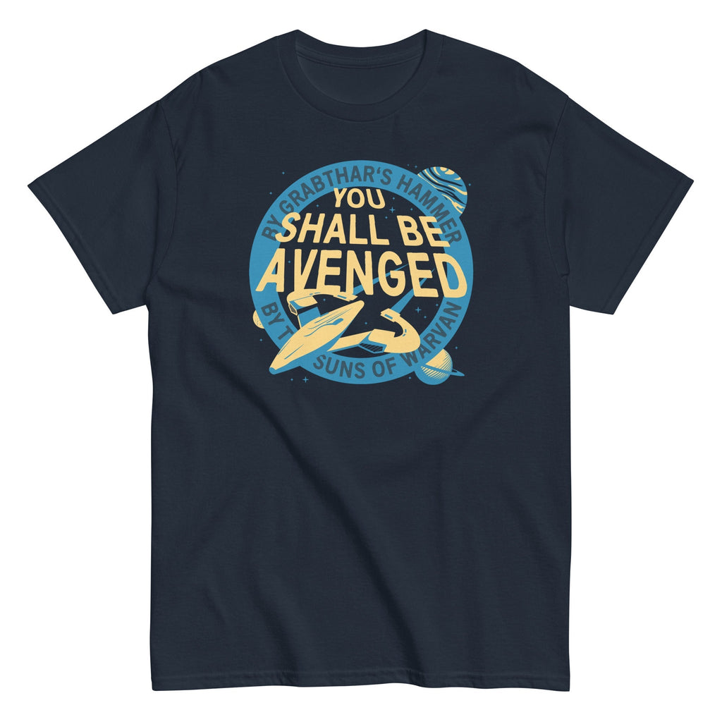 You Shall Be Avenged Men's Classic - Adult & Kids T-Shirts, Sweatshirts & Hoodies apparel design preview 1
