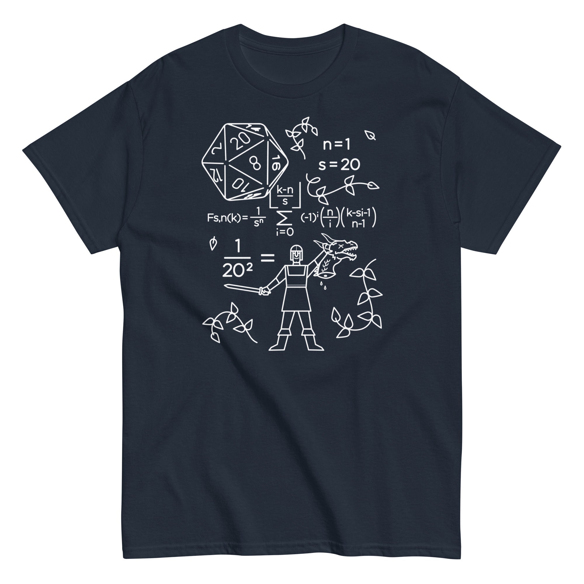 The Science Of A RPG Men's Classic - Adult & Kids T-Shirts, Sweatshirts & Hoodies apparel design preview 1
