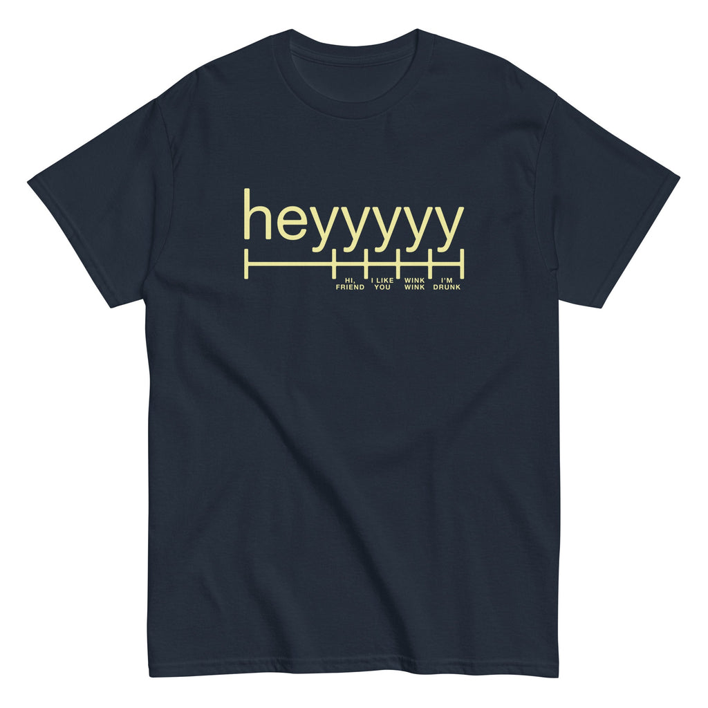 Heyyyyy Men's Classic - Adult & Kids T-Shirts, Sweatshirts & Hoodies apparel design preview 1