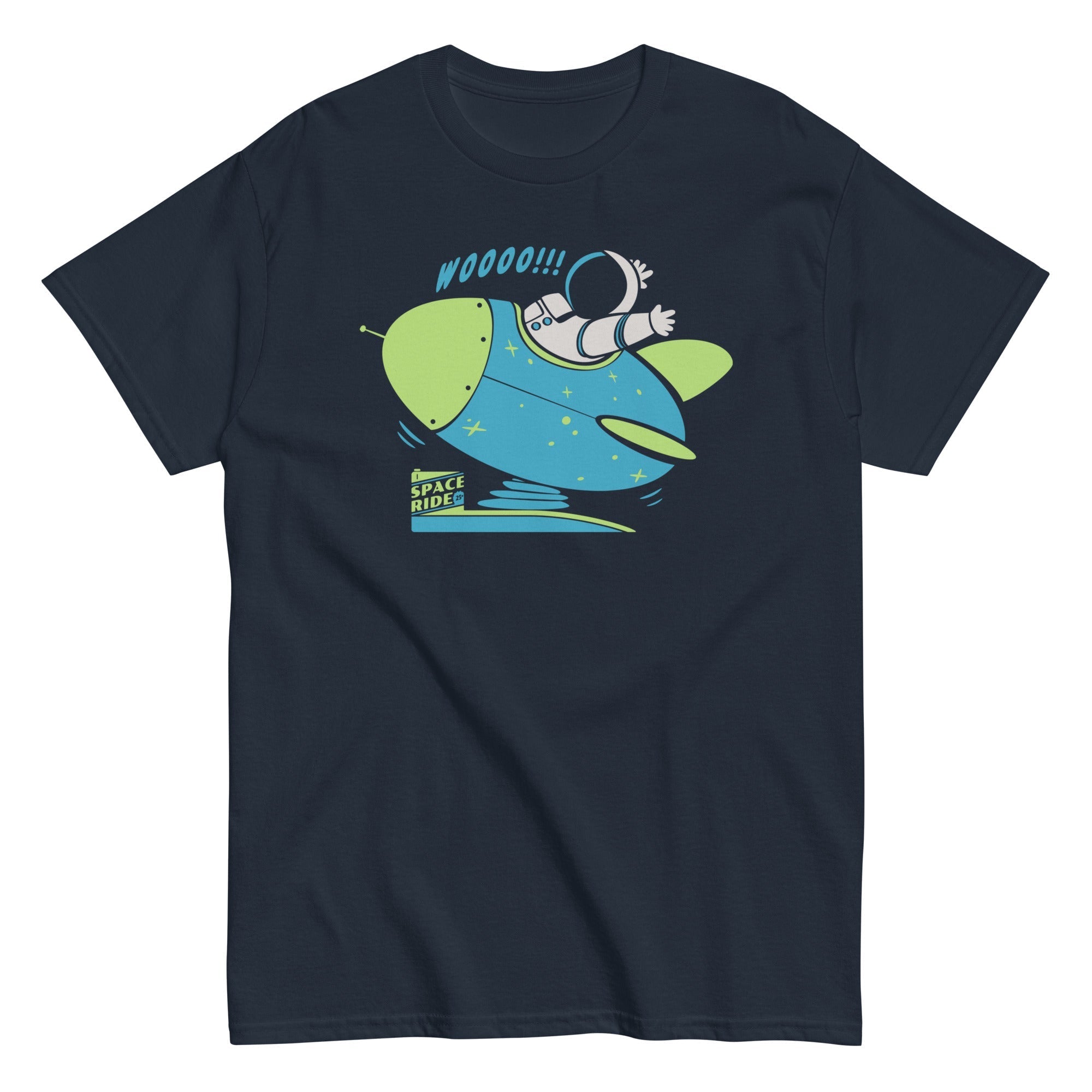Space Ride Men's Classic - Adult & Kids T-Shirts, Sweatshirts & Hoodies apparel design preview 1