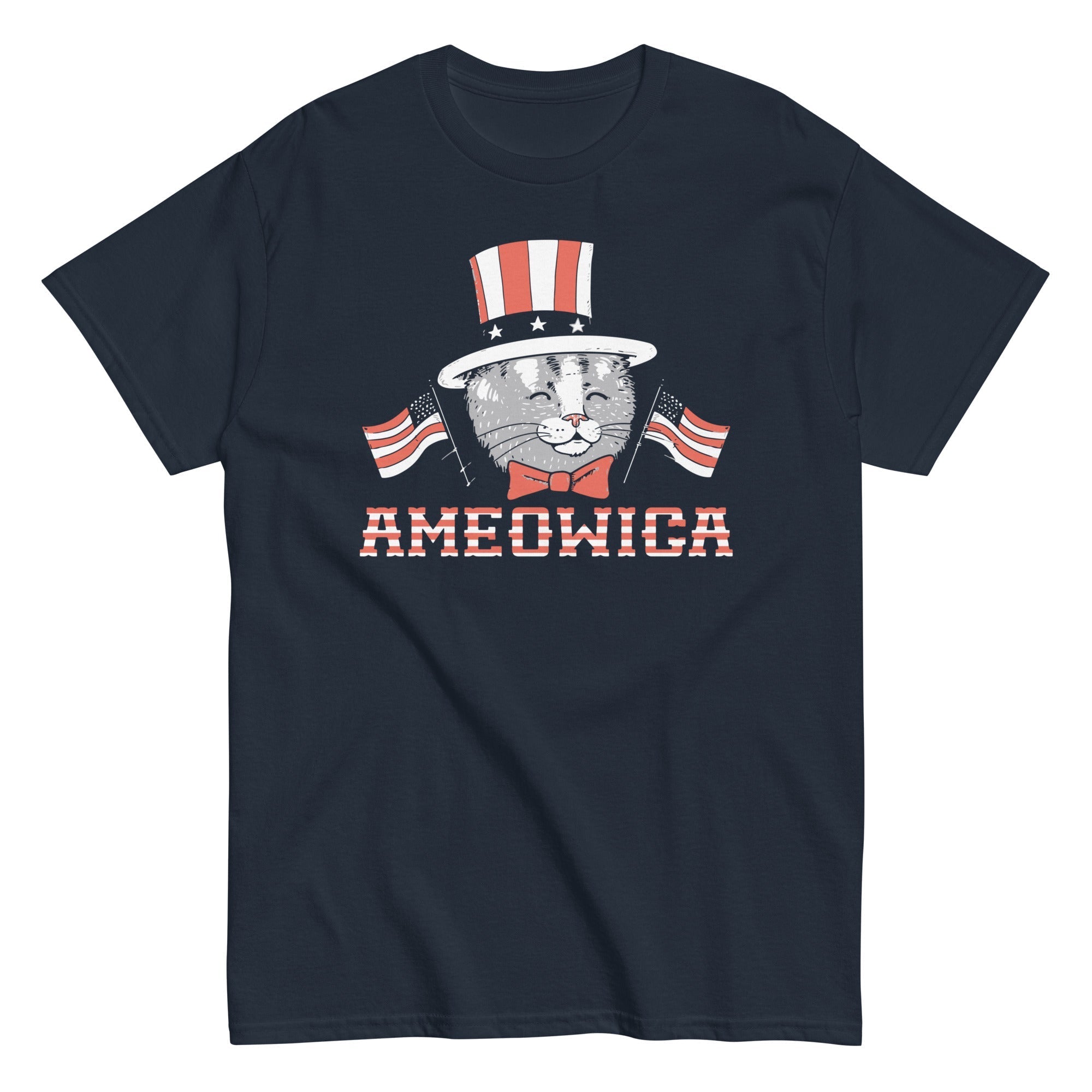 Ameowica Men's Classic - Adult & Kids T-Shirts, Sweatshirts & Hoodies apparel design preview 1