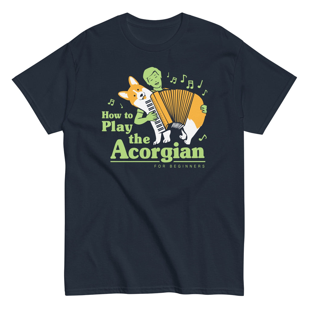 How To Play The Acorgian Men's Classic - Adult & Kids T-Shirts, Sweatshirts & Hoodies apparel design preview 1