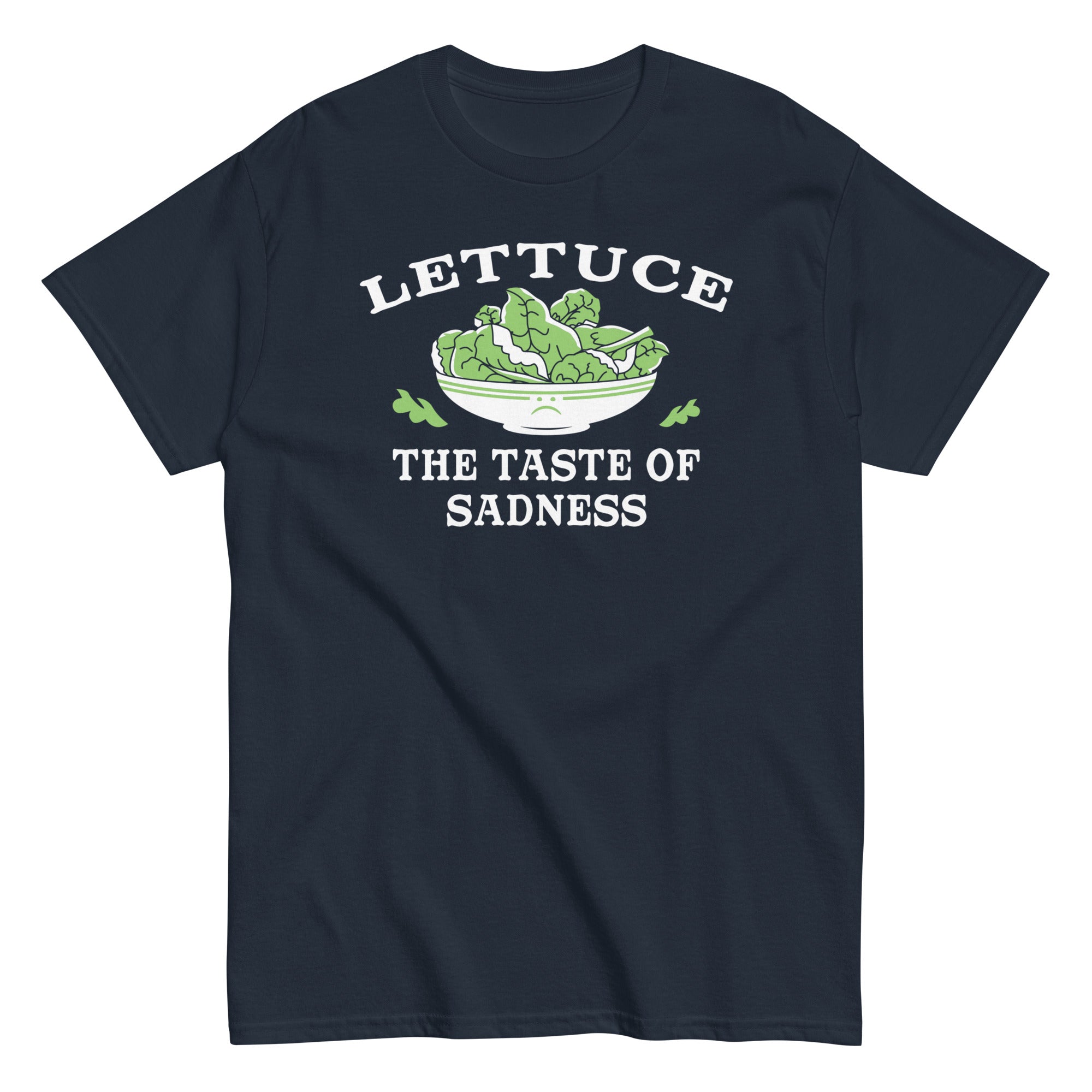 Lettuce, The Taste Of Sadness Men's Classic - Adult & Kids T-Shirts, Sweatshirts & Hoodies apparel design preview 1