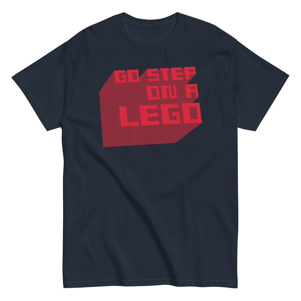 Go Step On A Lego Men's Classic - Adult & Kids T-Shirts, Sweatshirts & Hoodies apparel design preview 1