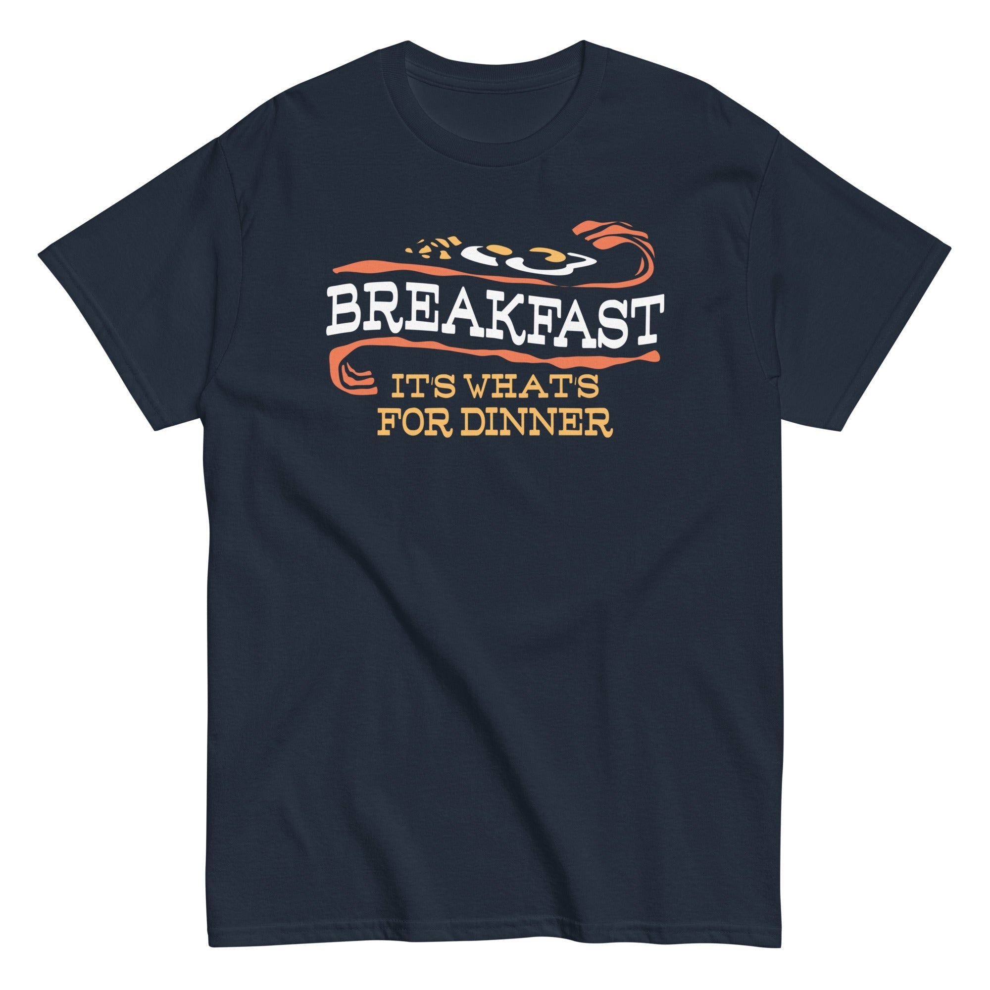 Breakfast, It's What's For Dinner Men's Classic - Adult & Kids T-Shirts, Sweatshirts & Hoodies apparel design preview 1
