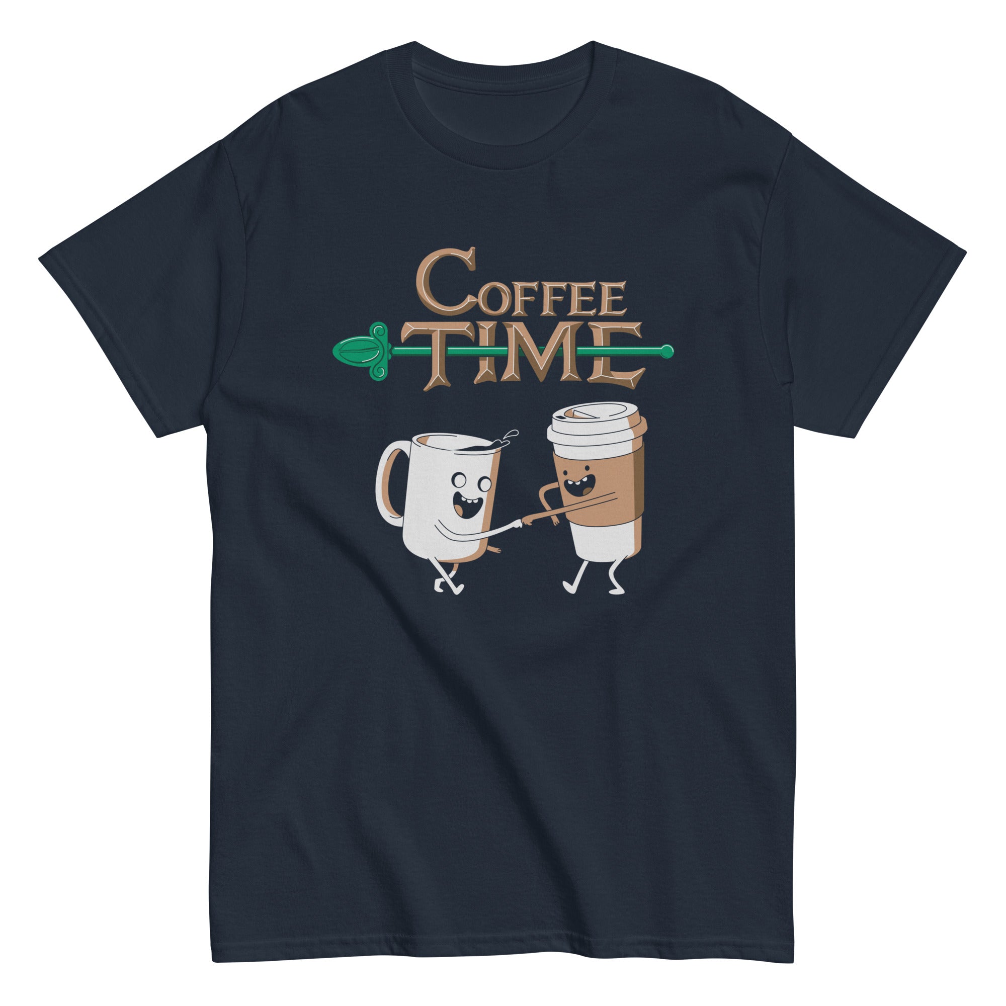 Coffee Time Men's Classic - Adult & Kids T-Shirts, Sweatshirts & Hoodies apparel design preview 1