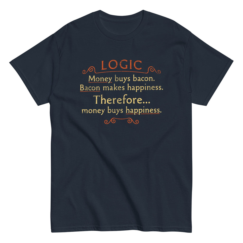 Money Buys Happiness Men's Classic - Adult & Kids T-Shirts, Sweatshirts & Hoodies apparel design preview 1