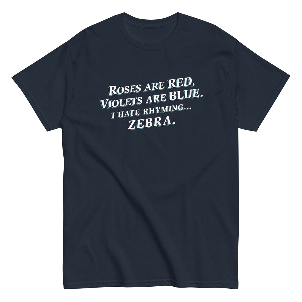 I Hate Rhyming Men's Classic - Adult & Kids T-Shirts, Sweatshirts & Hoodies apparel design preview 1