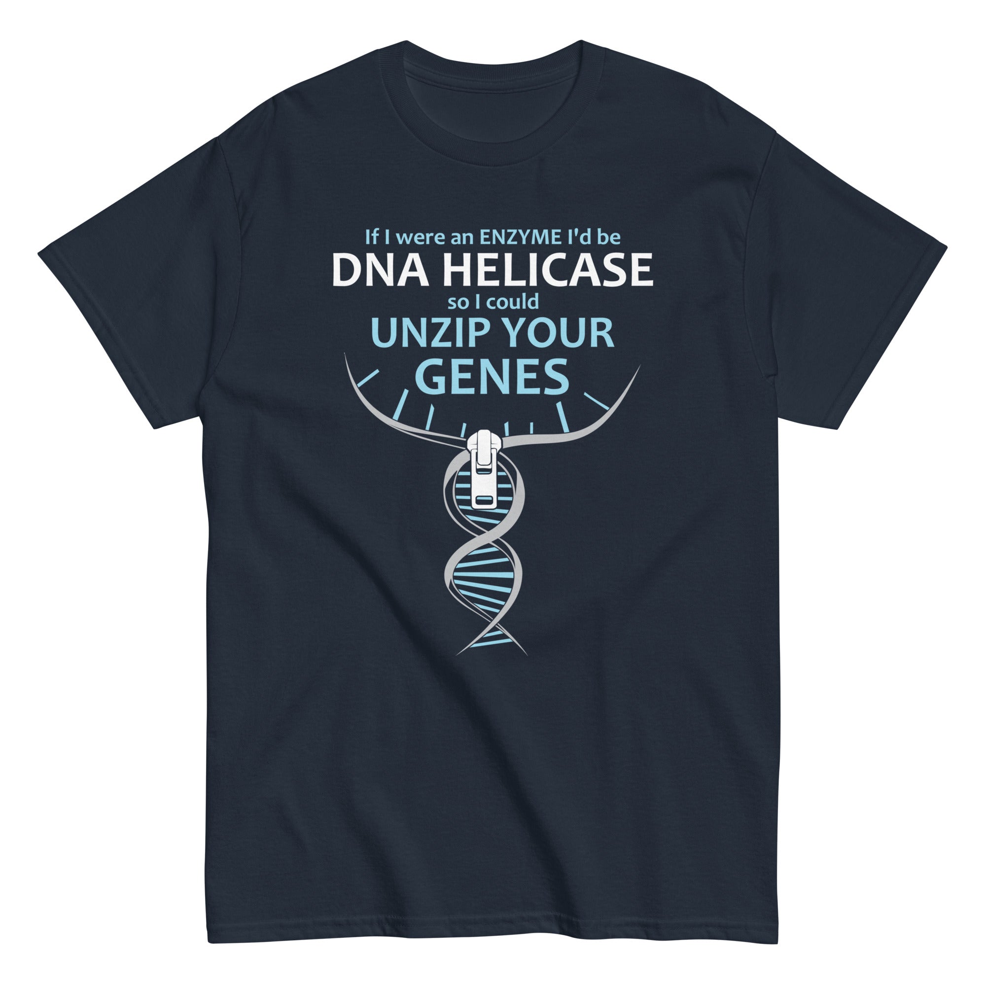 DNA Helicase Men's Classic - Adult & Kids T-Shirts, Sweatshirts & Hoodies apparel design preview 1