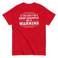 Be A Warning Men's Classic - Adult & Kids T-Shirts, Sweatshirts & Hoodies apparel design preview 1