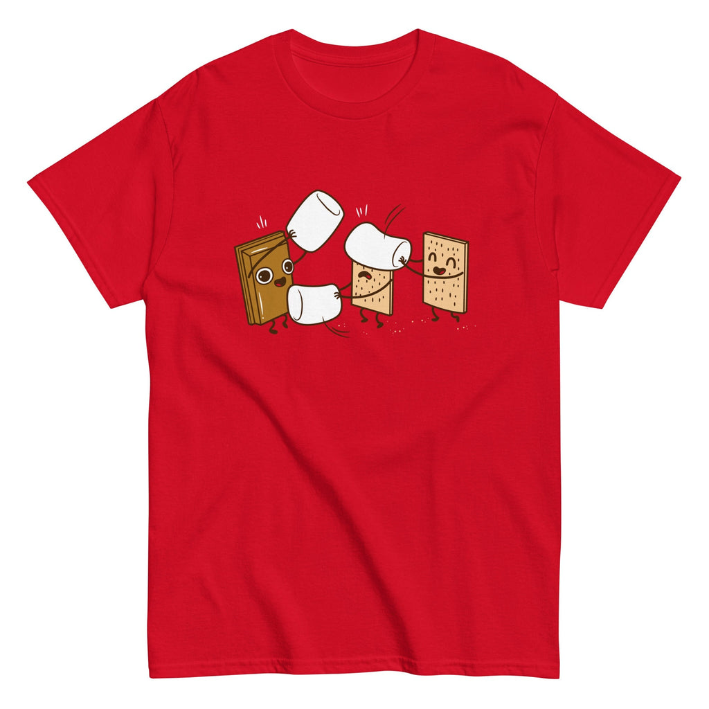 How S'mores Are Made Men's Classic - Adult & Kids T-Shirts, Sweatshirts & Hoodies apparel design preview 1