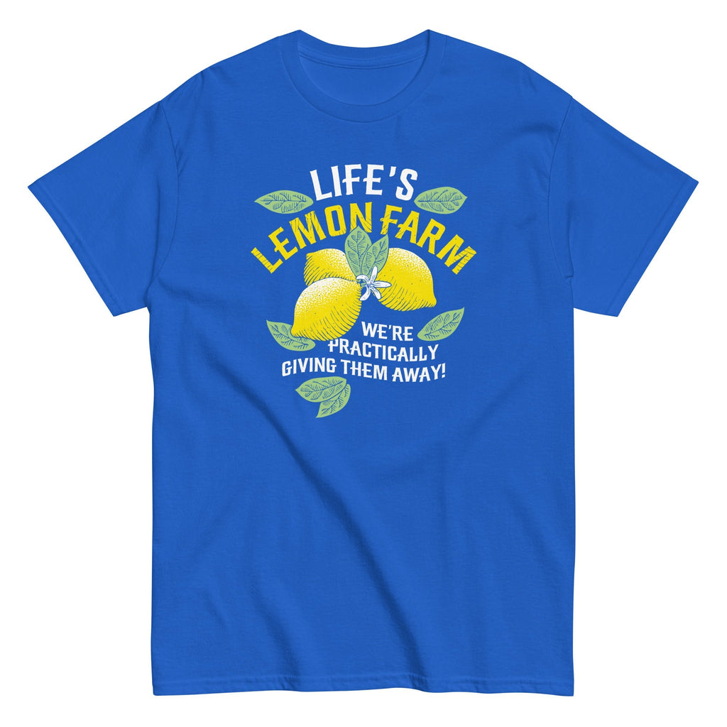 Life's Lemon Farm Men's Classic - Adult & Kids T-Shirts, Sweatshirts & Hoodies apparel design preview 1