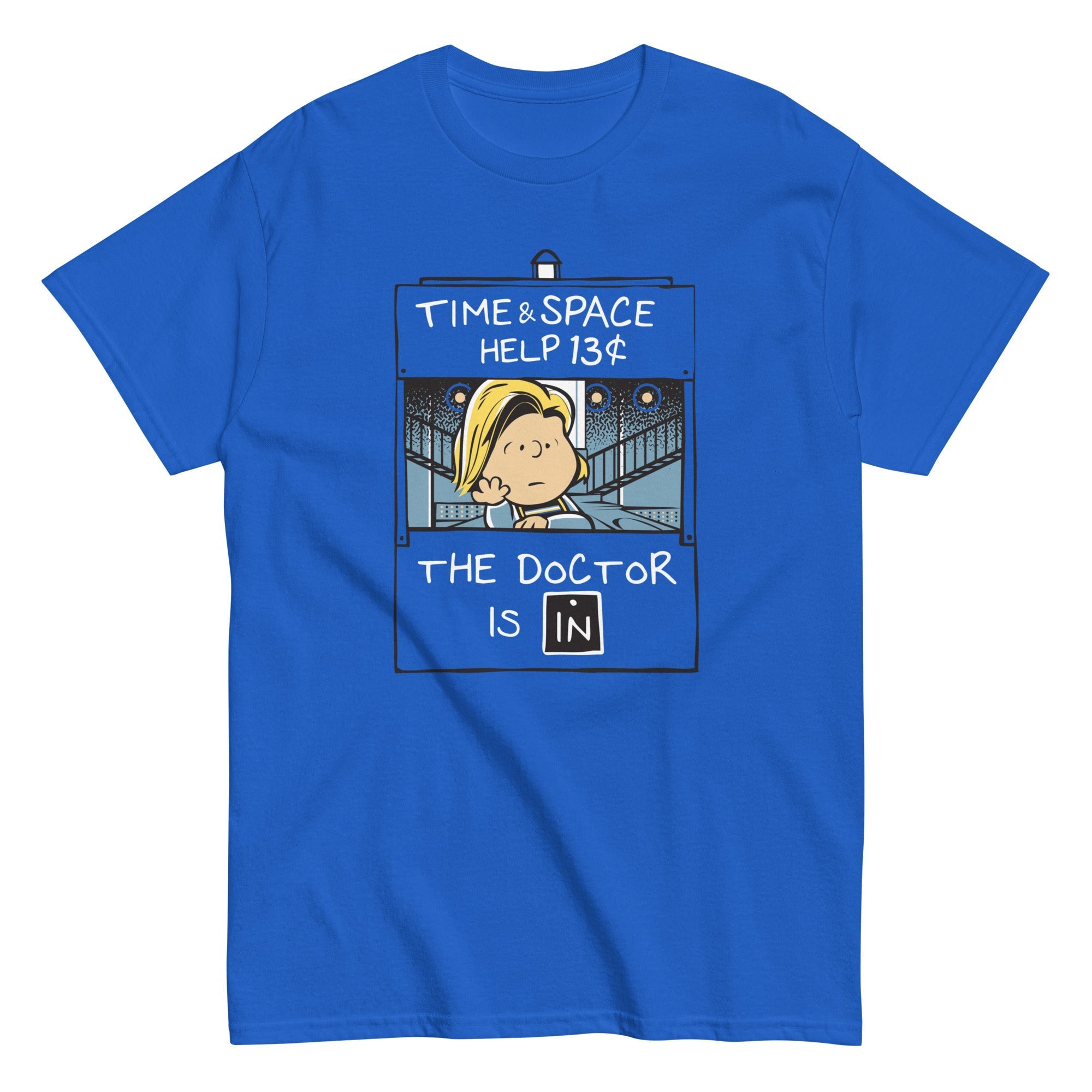 13th Doctor Is In Men's Classic - Adult & Kids T-Shirts, Sweatshirts & Hoodies apparel design preview 1