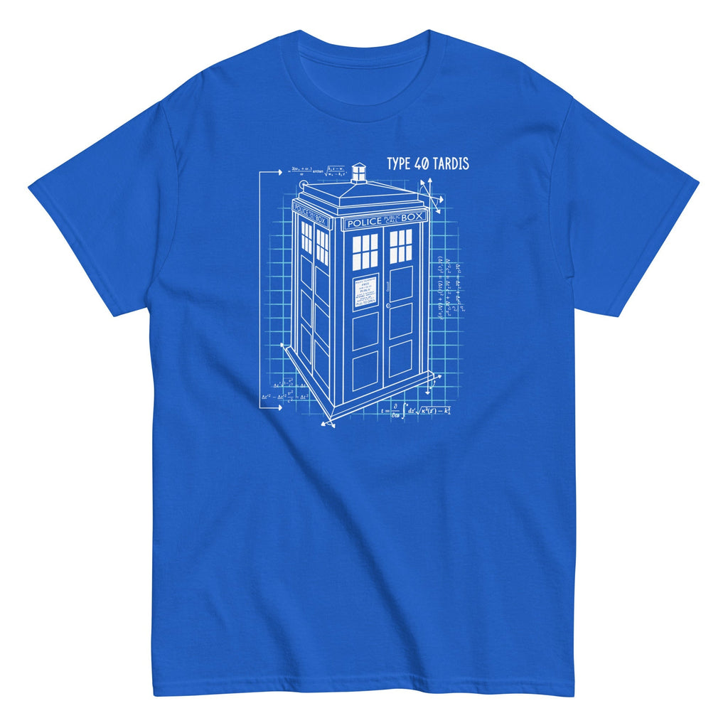 Type 40 Tardis Men's Classic - Adult & Kids T-Shirts, Sweatshirts & Hoodies apparel design preview 1