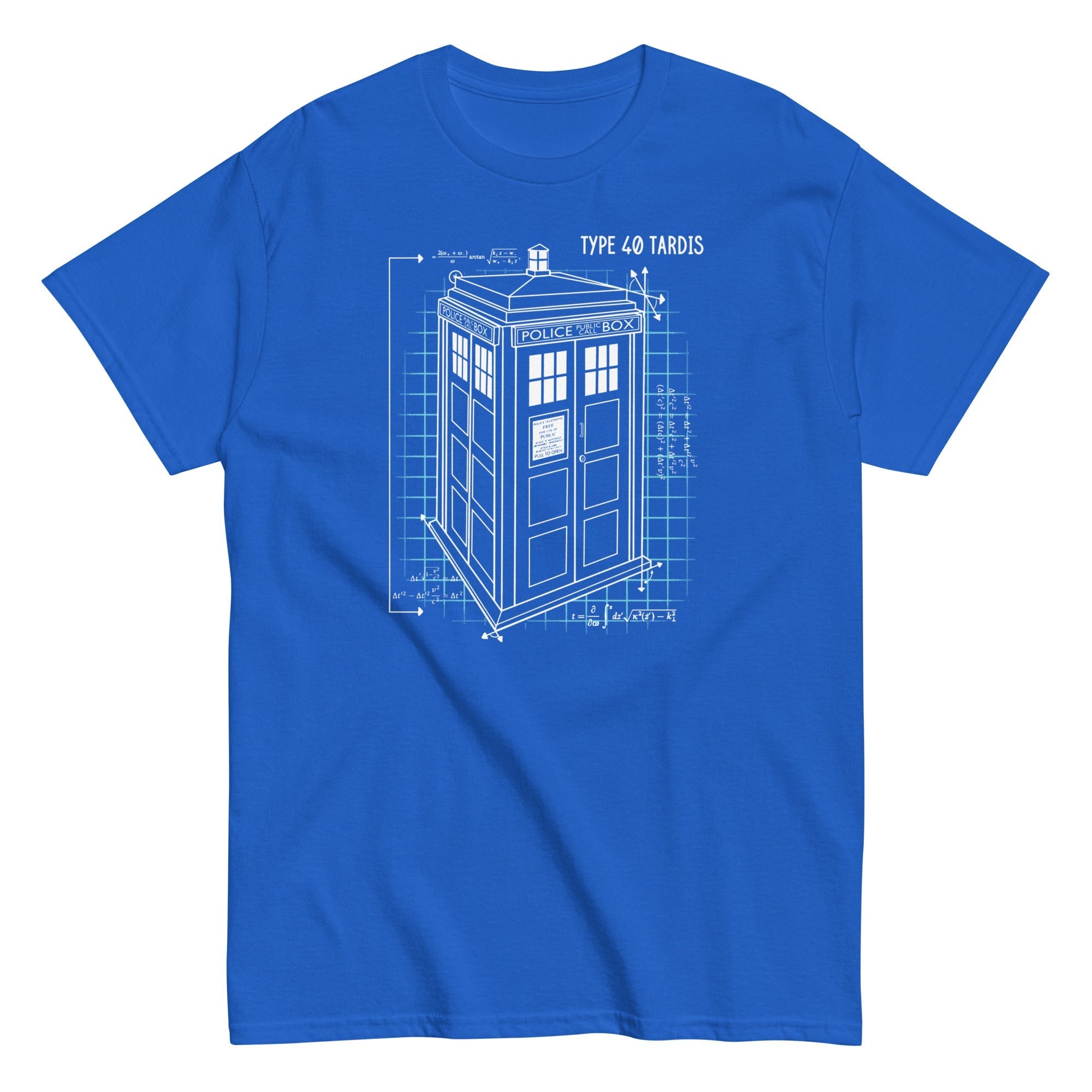 Type 40 Tardis Men's Classic - Adult & Kids T-Shirts, Sweatshirts & Hoodies apparel design preview 1