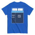 Where I Sleep, My Dog Sleeps Men's Classic - Adult & Kids T-Shirts, Sweatshirts & Hoodies apparel design preview 1