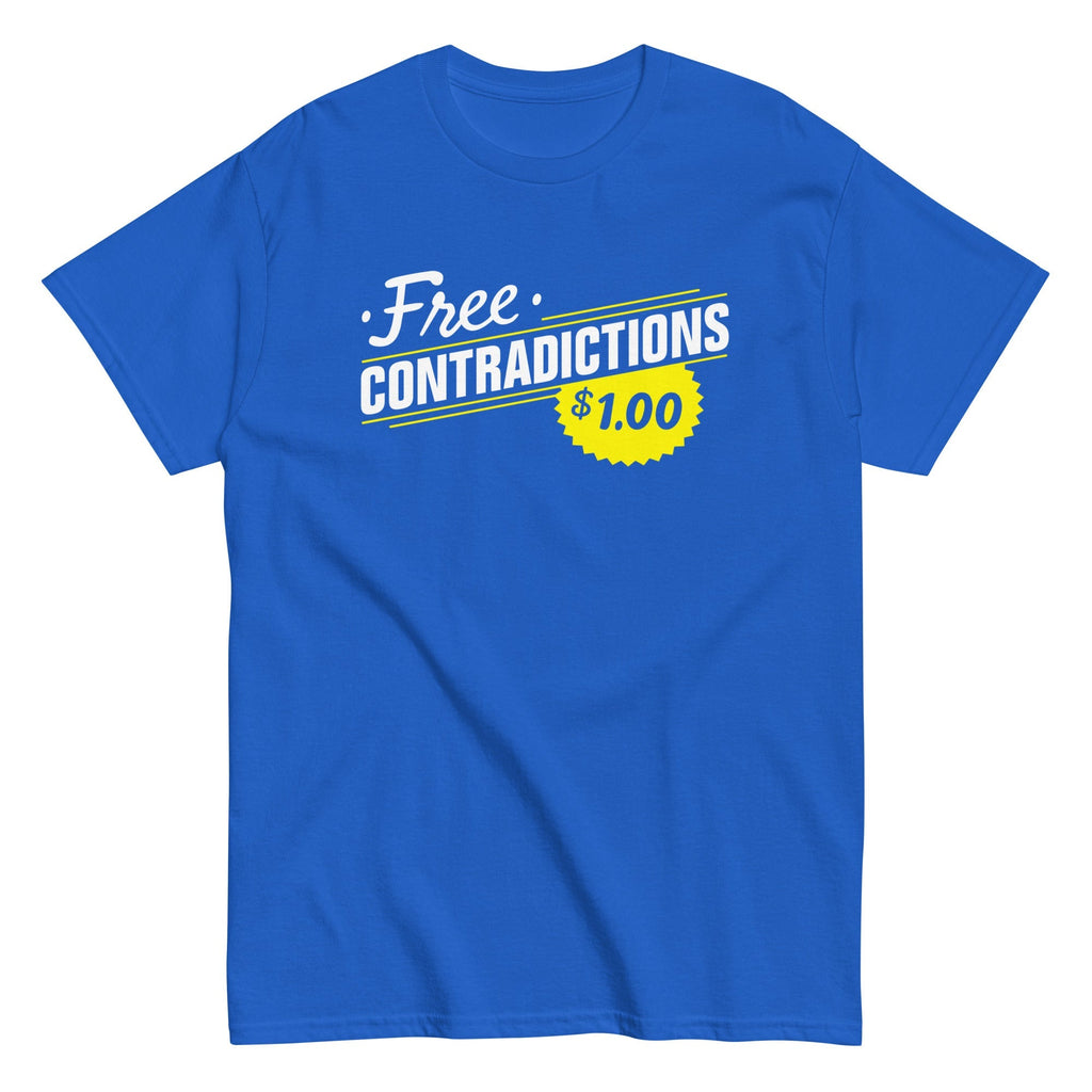 Free Contradictions Men's Classic - Adult & Kids T-Shirts, Sweatshirts & Hoodies apparel design preview 1