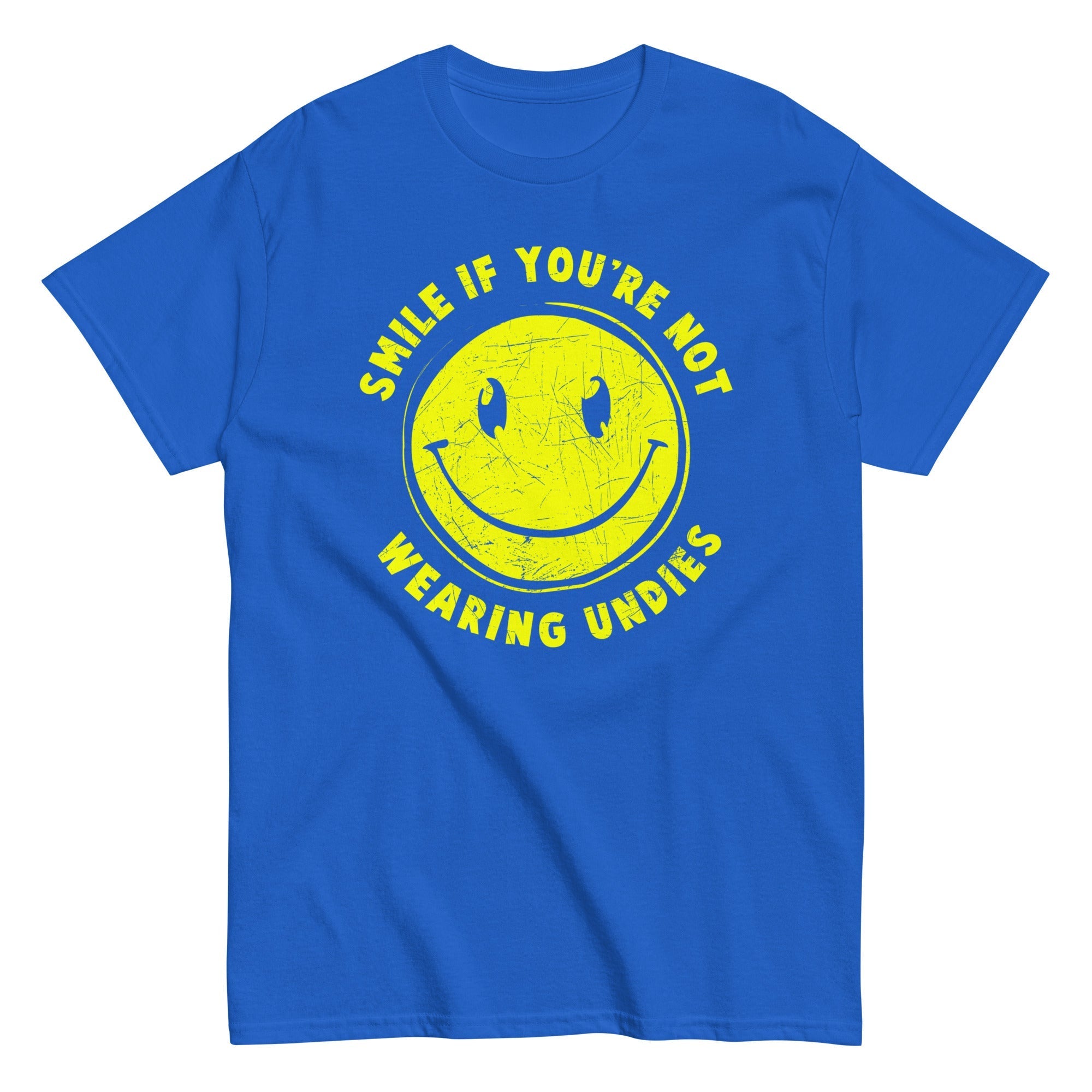 Smile For No Undies Men's Classic - Adult & Kids T-Shirts, Sweatshirts & Hoodies apparel design preview 1