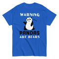Warning, Pandas Are Bears Men's Classic - Adult & Kids T-Shirts, Sweatshirts & Hoodies apparel design preview 1