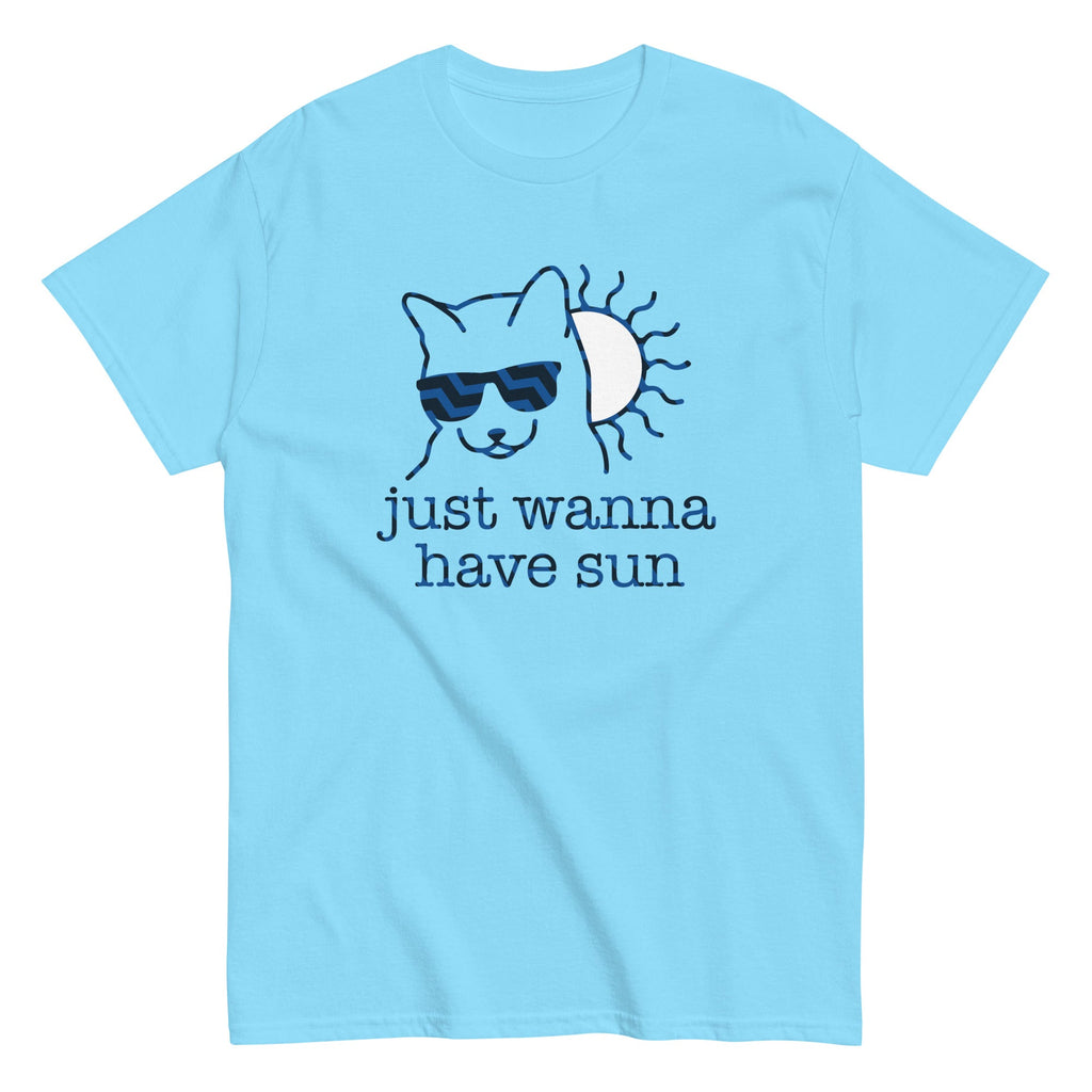 Just Wanna Have Sun Men's Classic - Adult & Kids T-Shirts, Sweatshirts & Hoodies apparel design preview 1