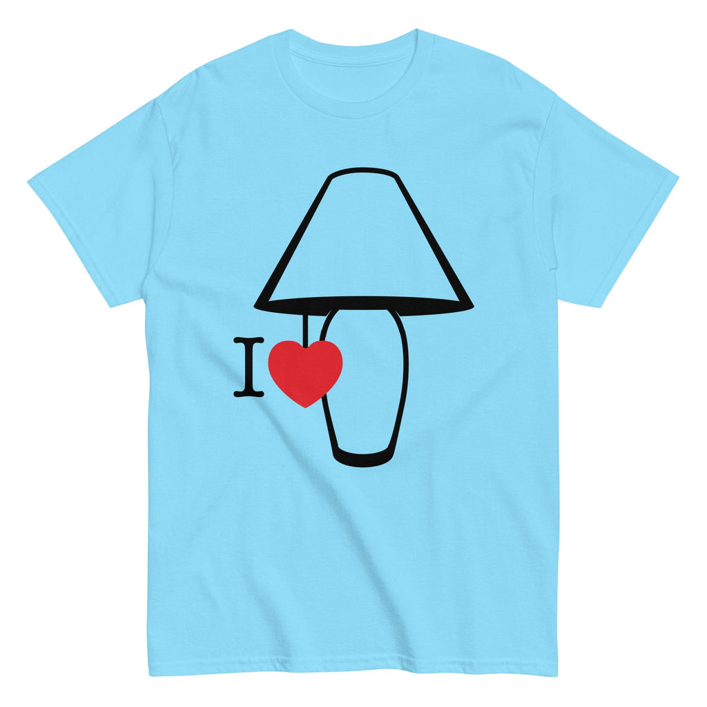 I Love Lamp Men's Classic - Adult & Kids T-Shirts, Sweatshirts & Hoodies apparel design preview 1