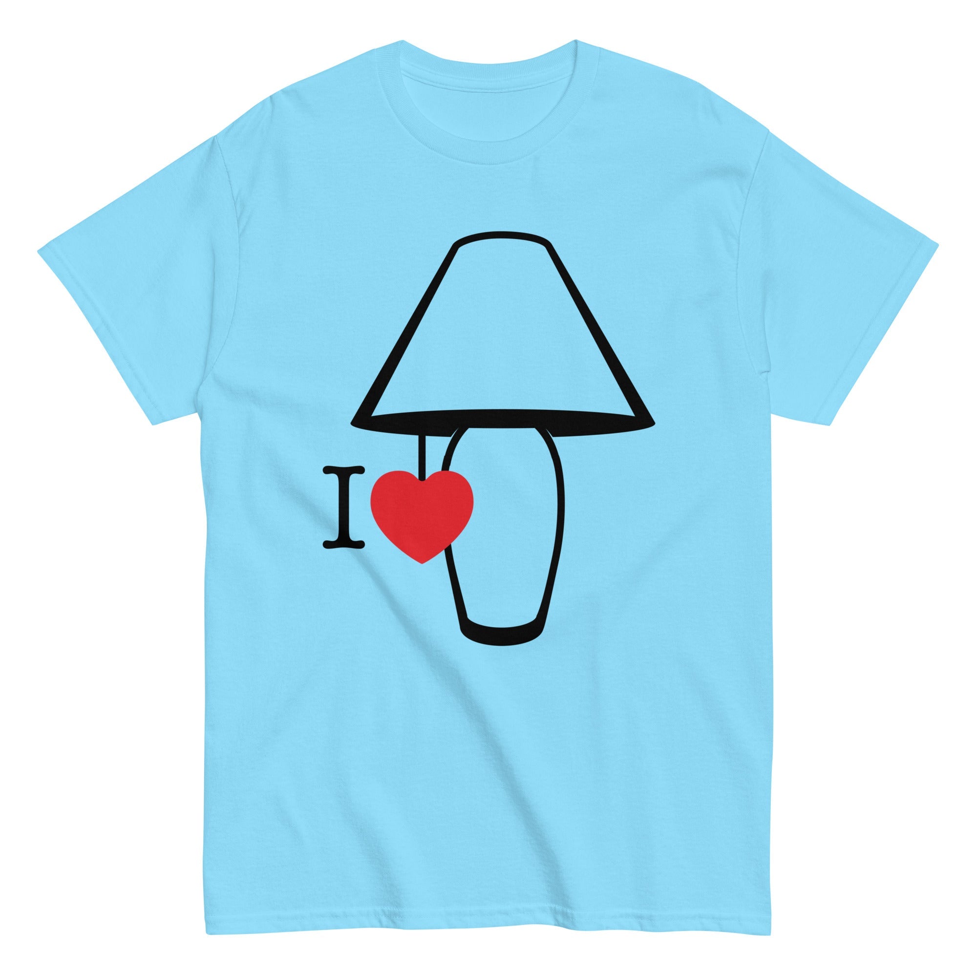 I Love Lamp Men's Classic - Adult & Kids T-Shirts, Sweatshirts & Hoodies apparel design preview 1