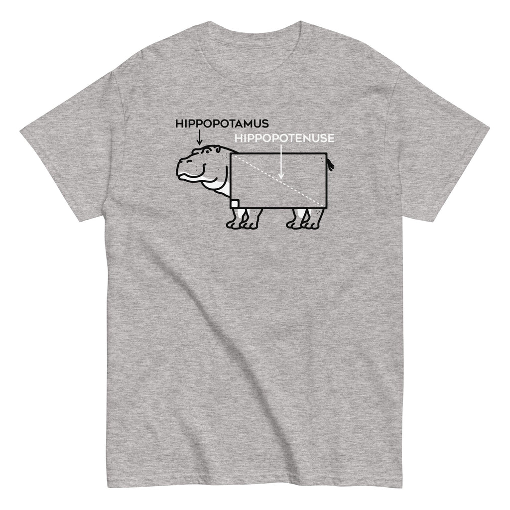 Hippopotenuse Men's Classic - Adult & Kids T-Shirts, Sweatshirts & Hoodies apparel design preview 1