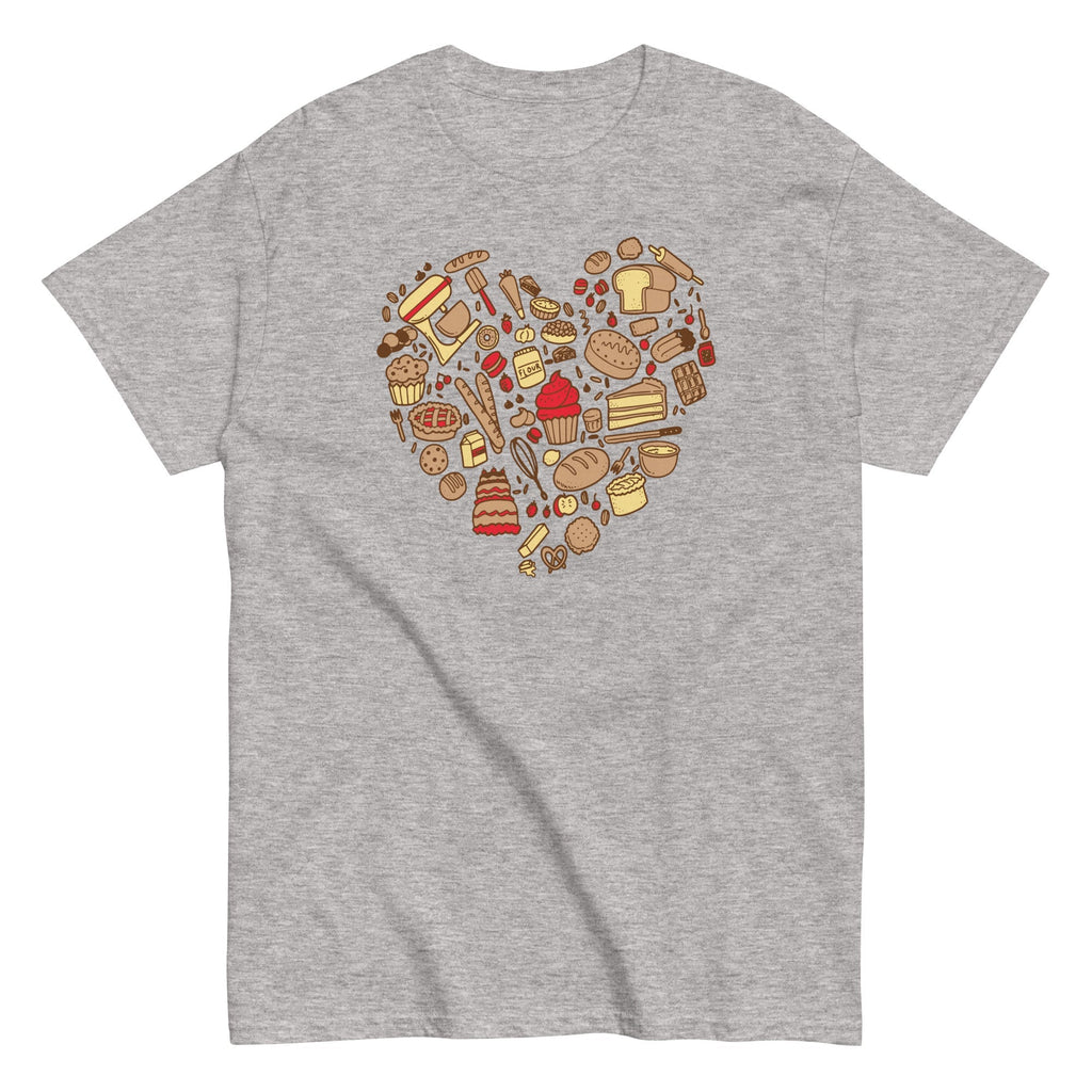 Baking Heart Men's Classic - Adult & Kids T-Shirts, Sweatshirts & Hoodies apparel design preview 1