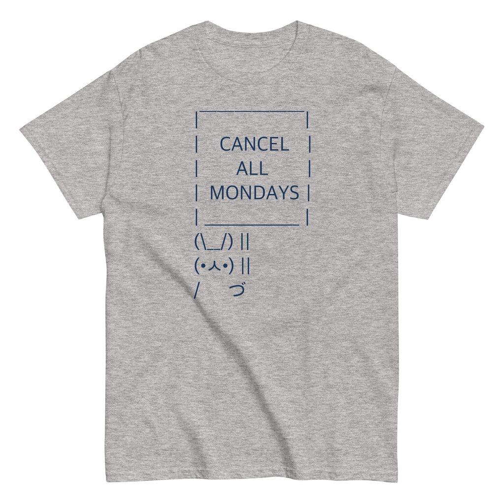 Cancel All Mondays Bunny Men's Classic - Adult & Kids T-Shirts, Sweatshirts & Hoodies apparel design preview 1