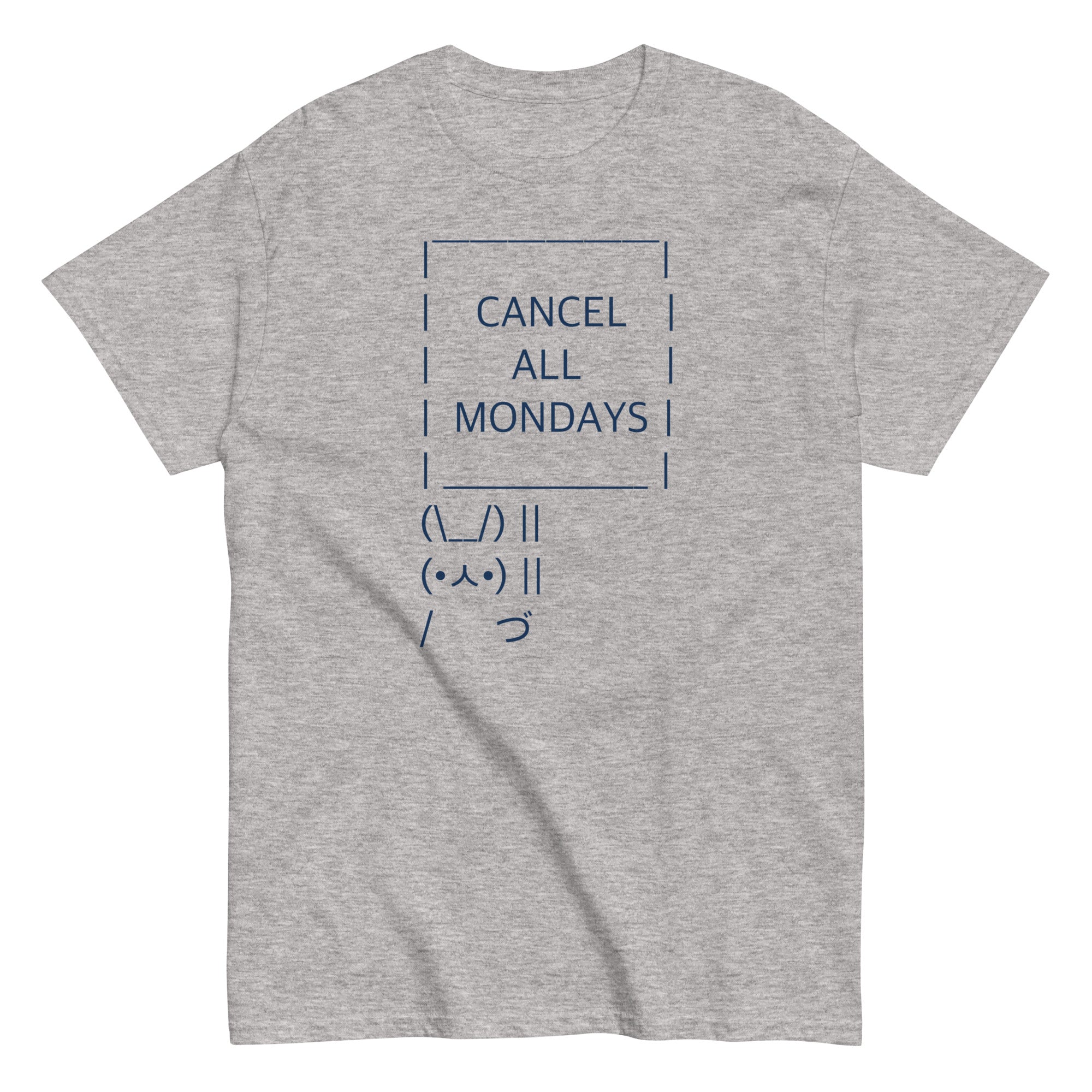 Cancel All Mondays Bunny Men's Classic - Adult & Kids T-Shirts, Sweatshirts & Hoodies apparel design preview 1