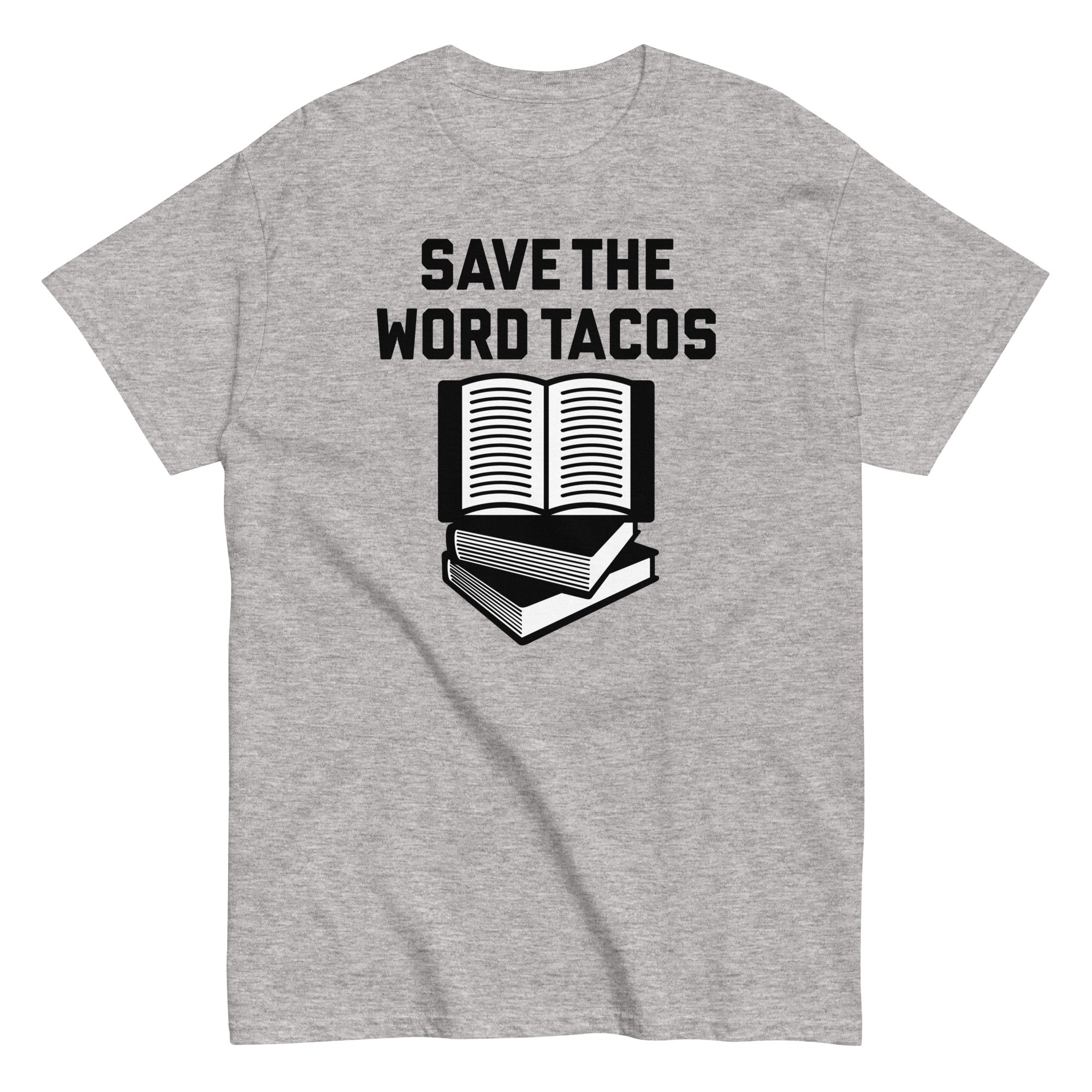 Save The Word Tacos Men's Classic - Adult & Kids T-Shirts, Sweatshirts & Hoodies apparel design preview 1