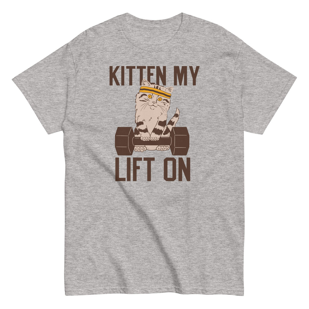 Kitten My Lift On Men's Classic - Adult & Kids T-Shirts, Sweatshirts & Hoodies apparel design preview 1
