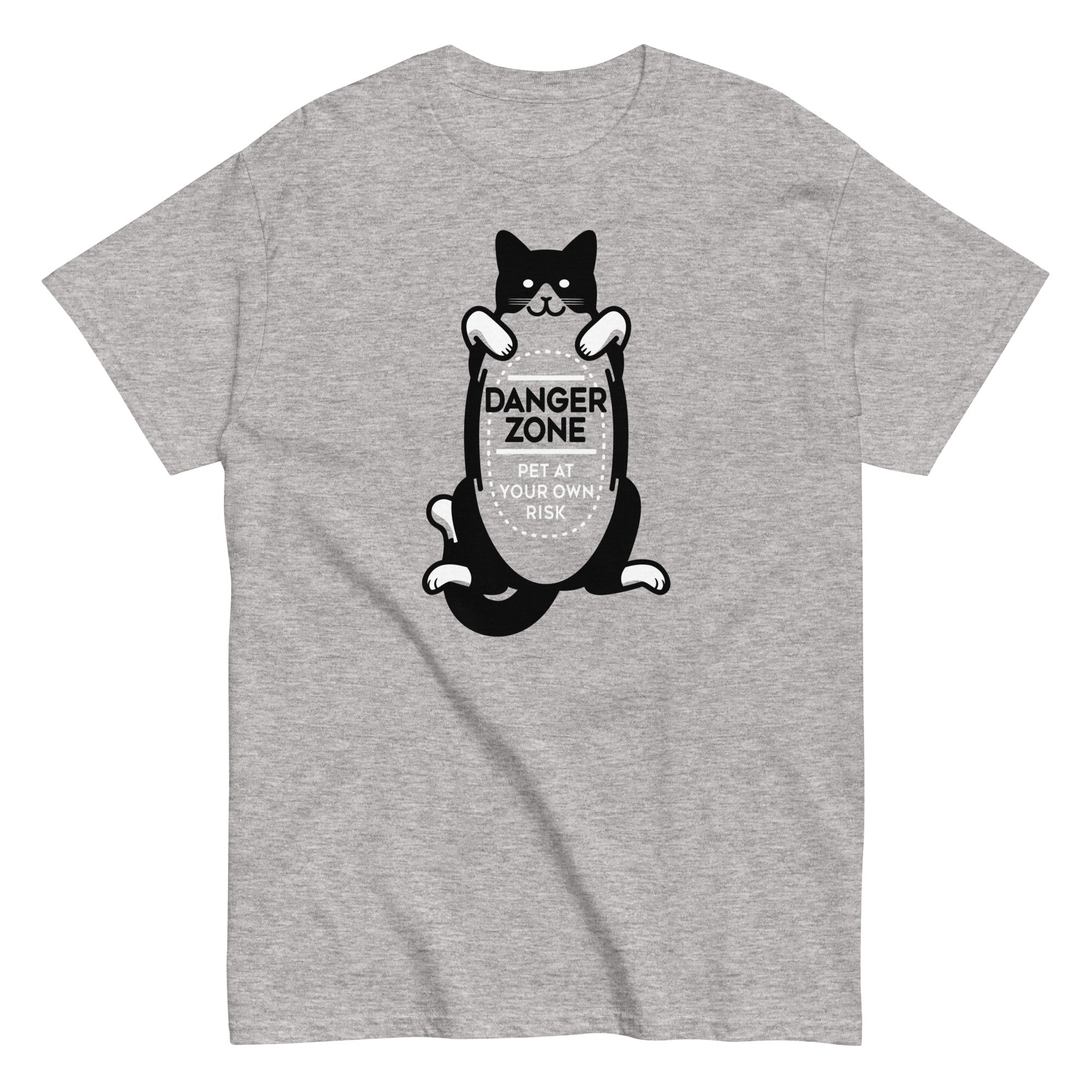 Cat Danger Zone Men's Classic - Adult & Kids T-Shirts, Sweatshirts & Hoodies apparel design preview 1
