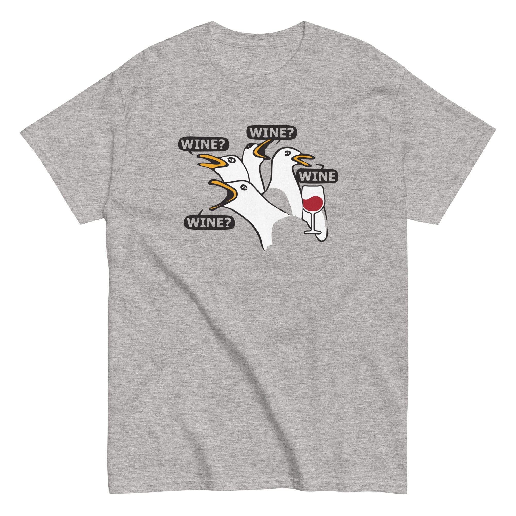 Wine Men's Classic - Adult & Kids T-Shirts, Sweatshirts & Hoodies apparel design preview 1