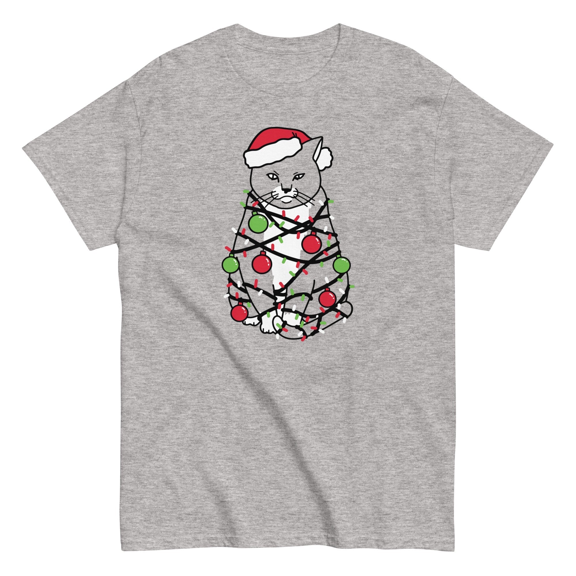 Meowy Christmas Men's Classic - Adult & Kids T-Shirts, Sweatshirts & Hoodies apparel design preview 1