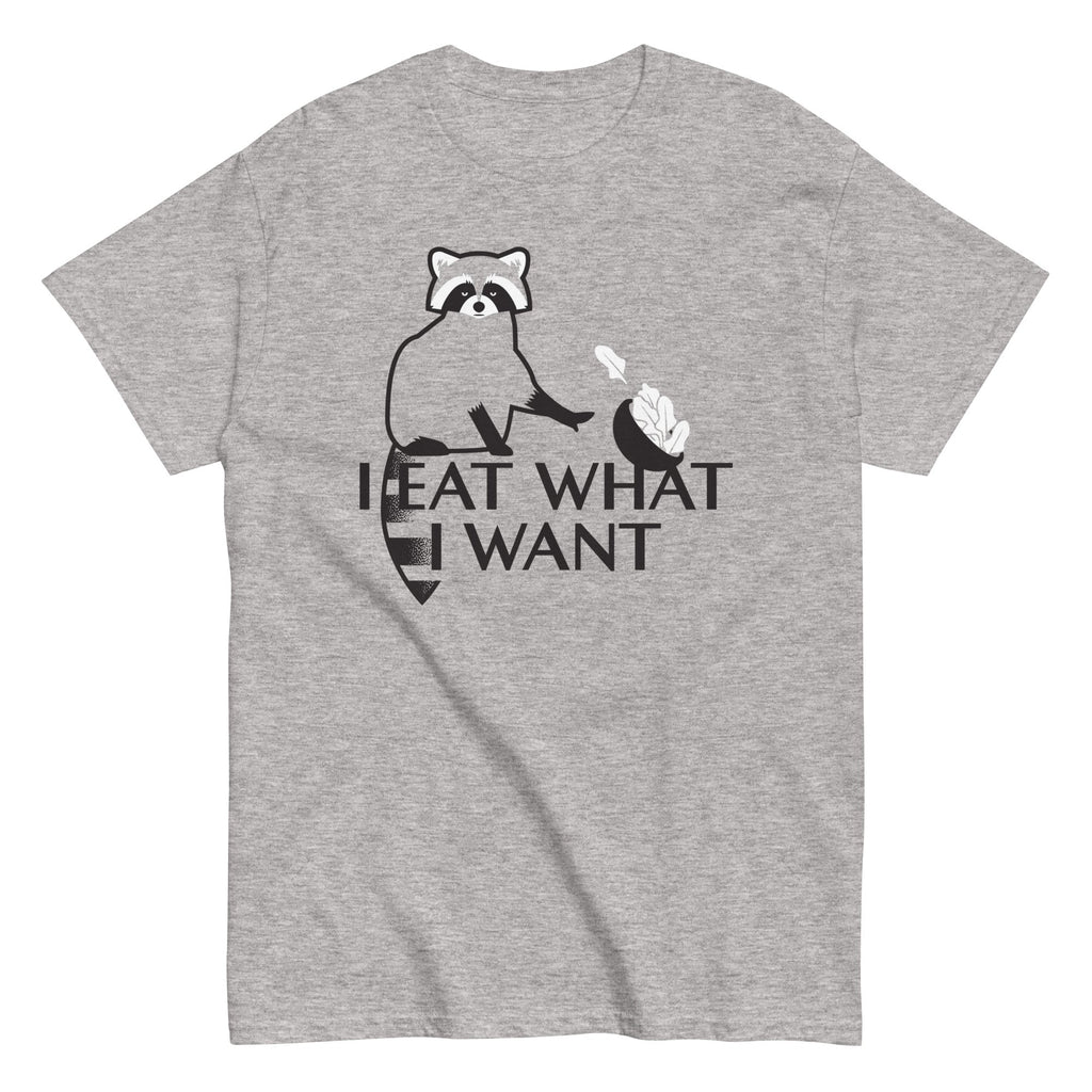 I Eat What Want Men's Classic - Adult & Kids T-Shirts, Sweatshirts & Hoodies apparel design preview 1