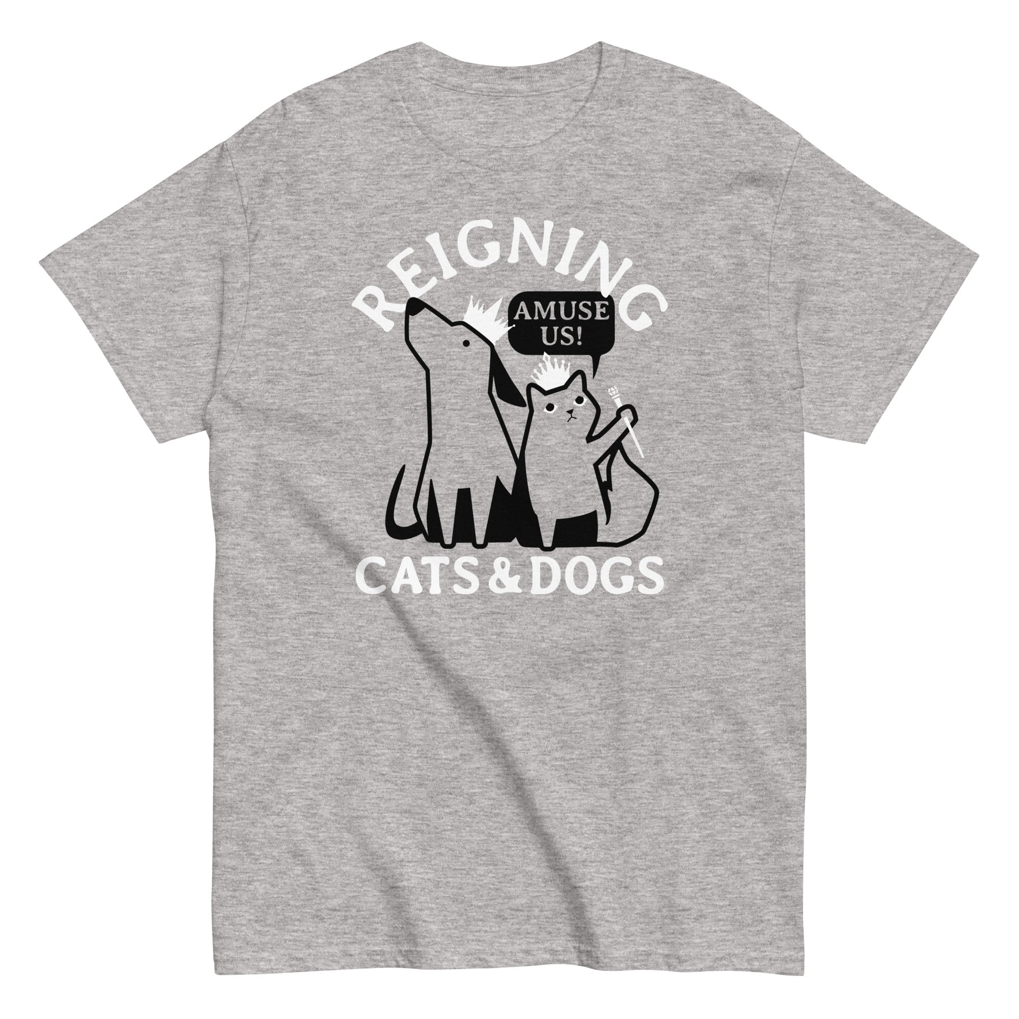 Reigning Cats And Dogs Men's Classic - Adult & Kids T-Shirts, Sweatshirts & Hoodies apparel design preview 1