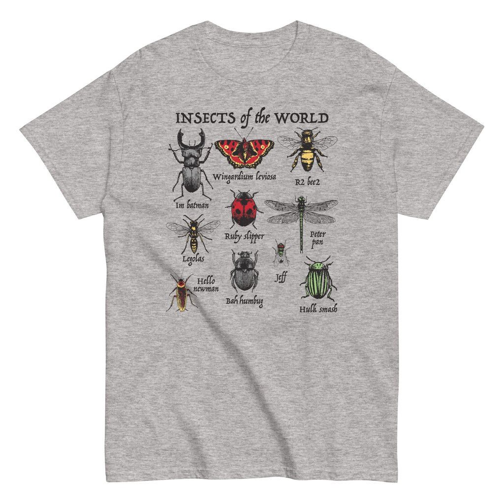 Insects Of The World Men's Classic - Adult & Kids T-Shirts, Sweatshirts & Hoodies apparel design preview 1
