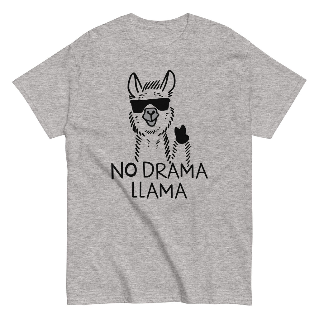 No Drama Llama Men's Classic - Adult & Kids T-Shirts, Sweatshirts & Hoodies apparel design preview 1