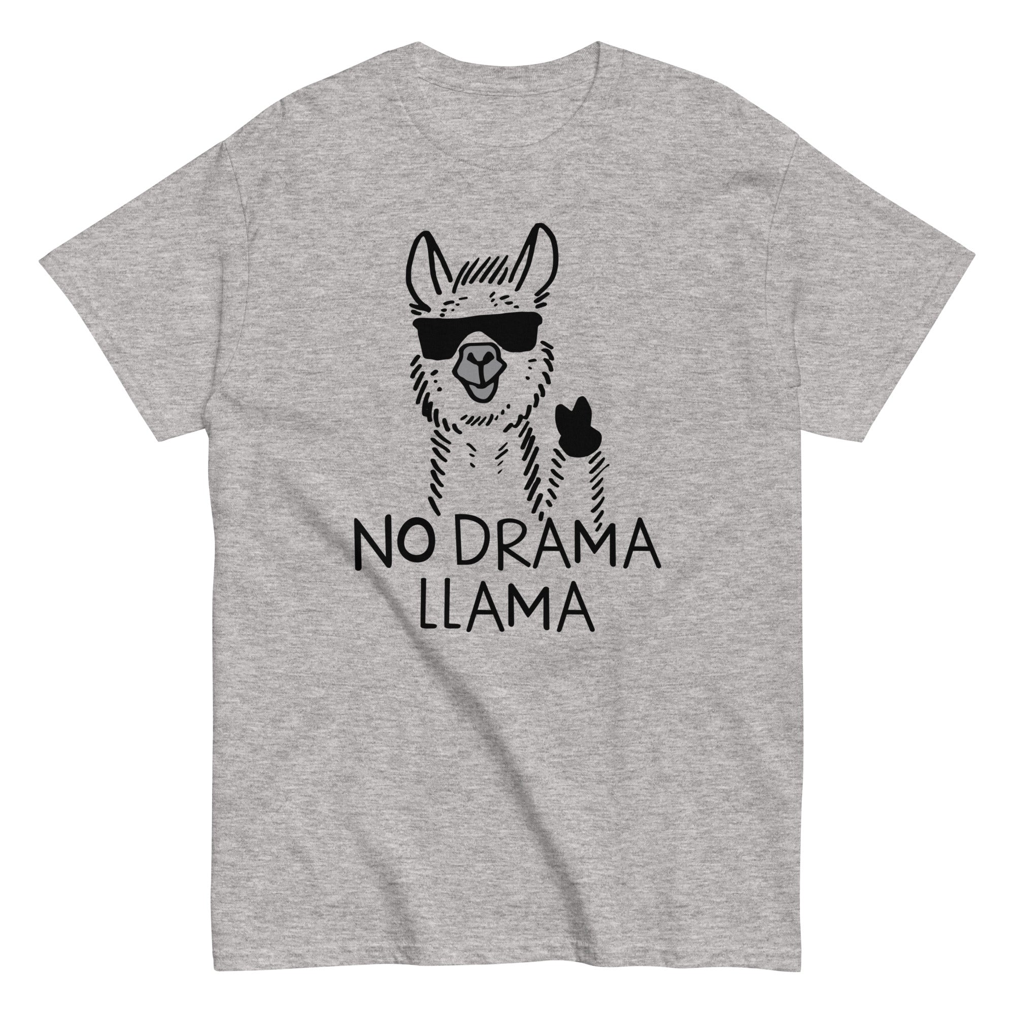 No Drama Llama Men's Classic - Adult & Kids T-Shirts, Sweatshirts & Hoodies apparel design preview 1