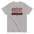 Always Give 100%, Unless You're Donating Blood Men's - Adult & Kids T-Shirts, Sweatshirts & Hoodies apparel design preview 1